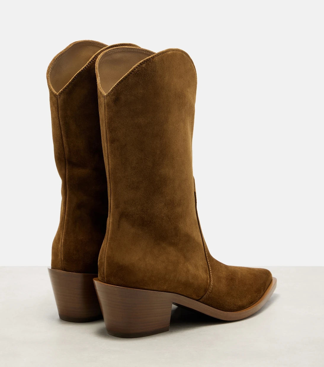 Gianvito Rossi - Western 45 suede booties