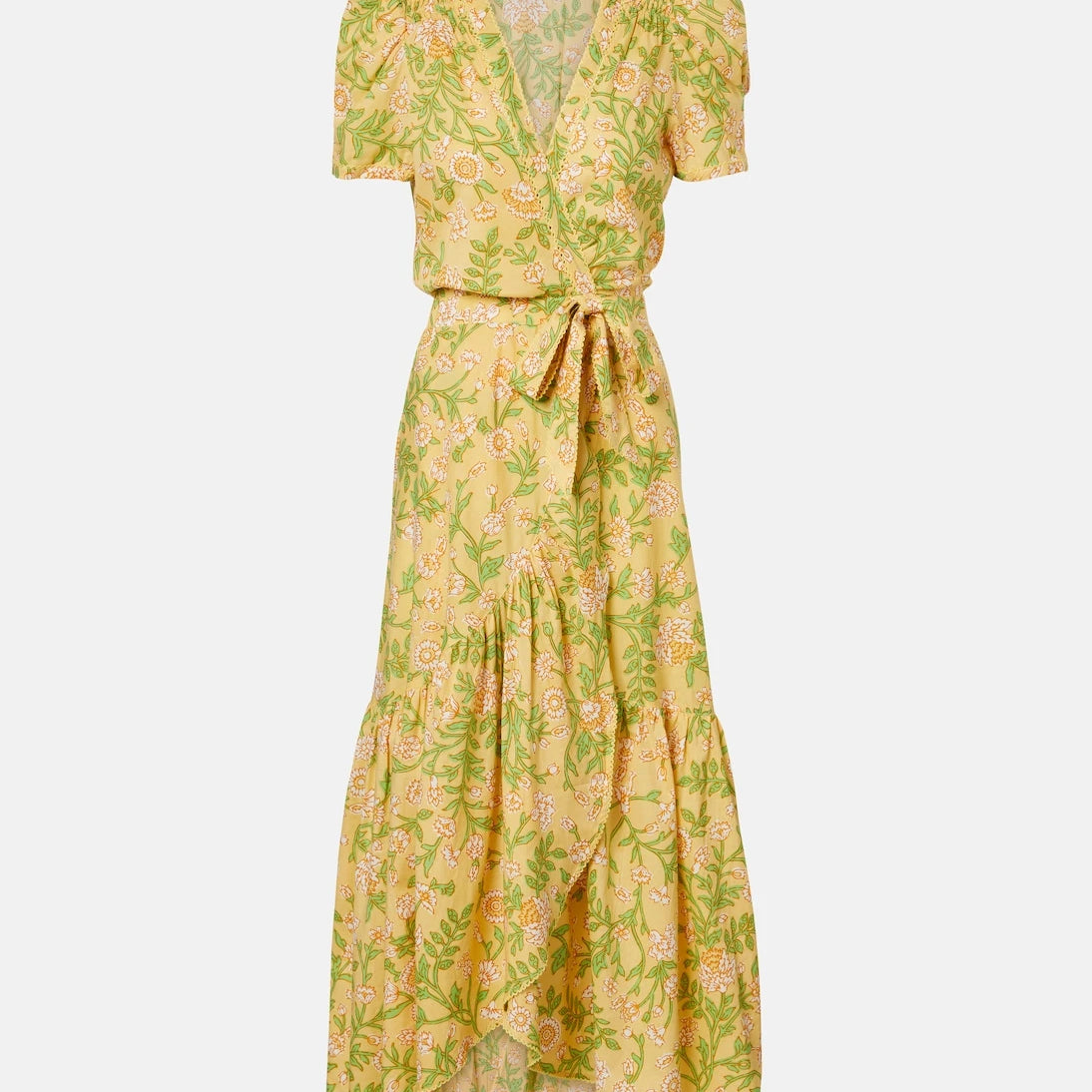 Poupette St Barth - Baba floral cotton wrap dress