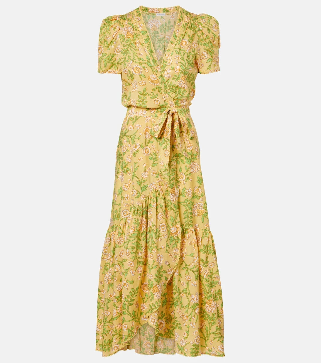 Poupette St Barth - Baba floral cotton wrap dress