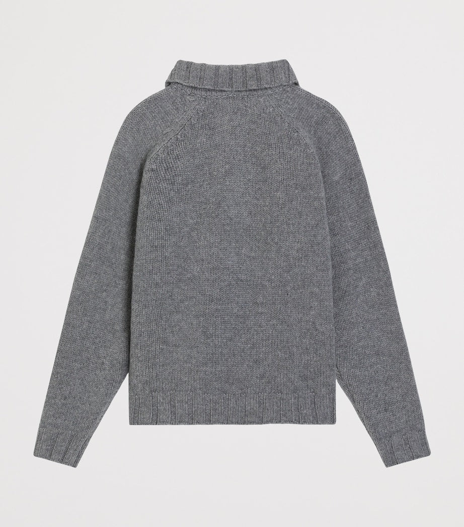 Dolce & Gabbana Kids Wool-Cashmere Polo Sweater (8-12 Years)