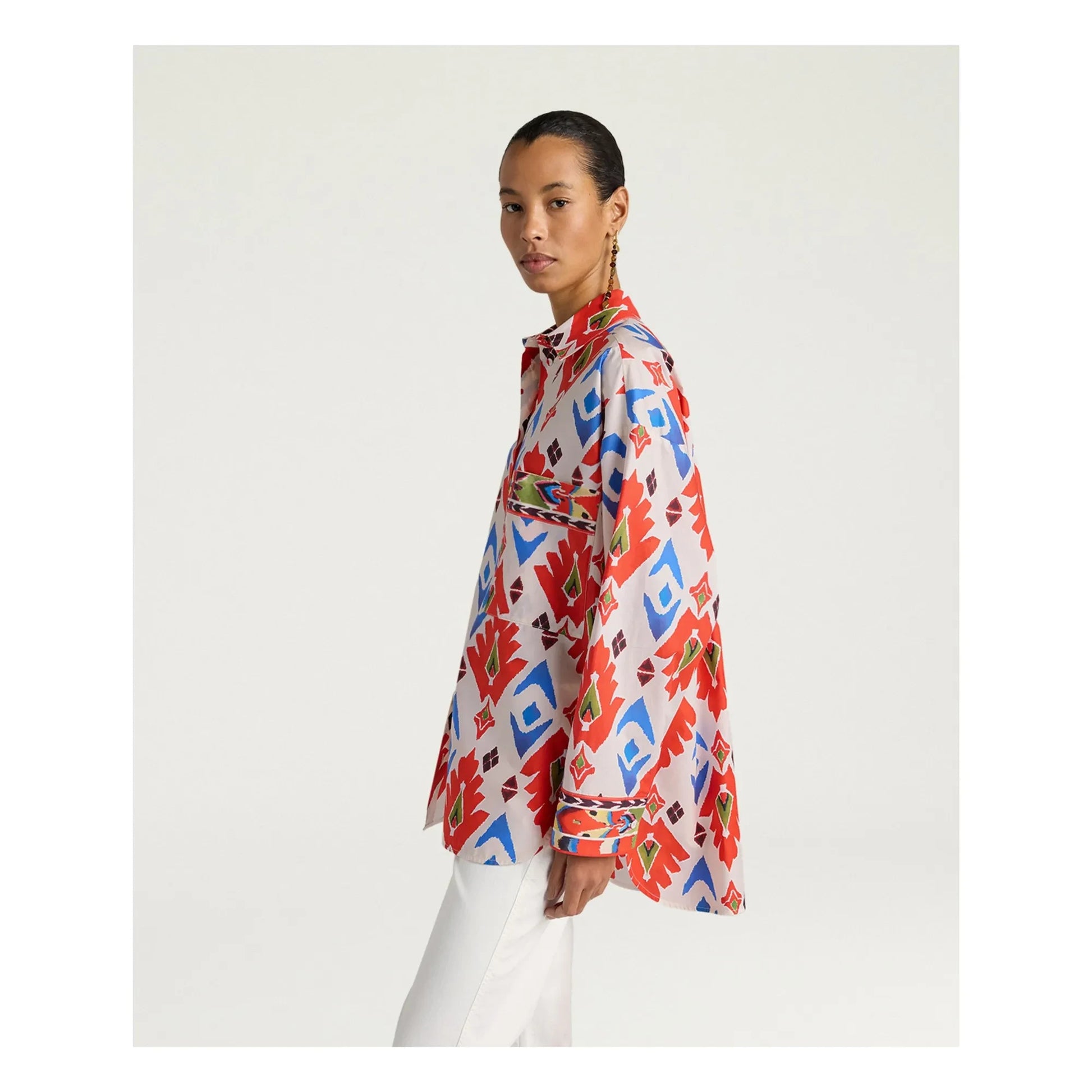 Momoni - Lucha Cotton shirt | Red