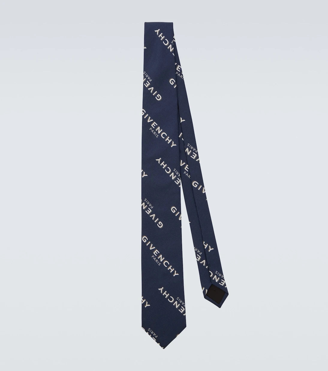 Givenchy - Givenchy Shadow silk tie