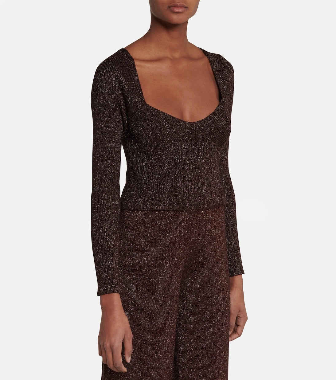 Staud - Cerro metallic sweater
