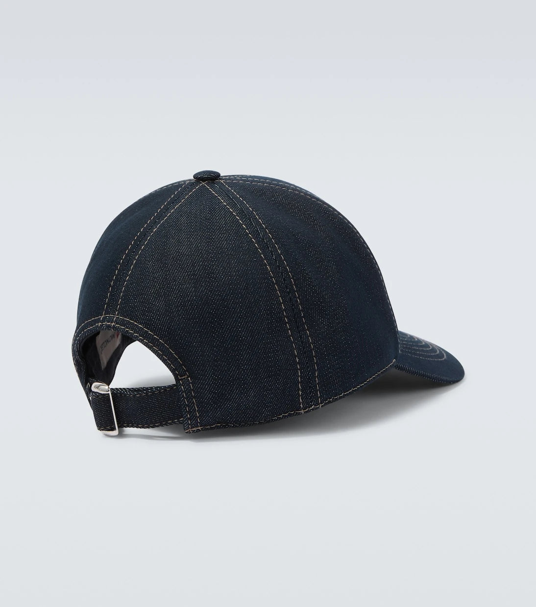 Moncler - Logo denim baseball cap