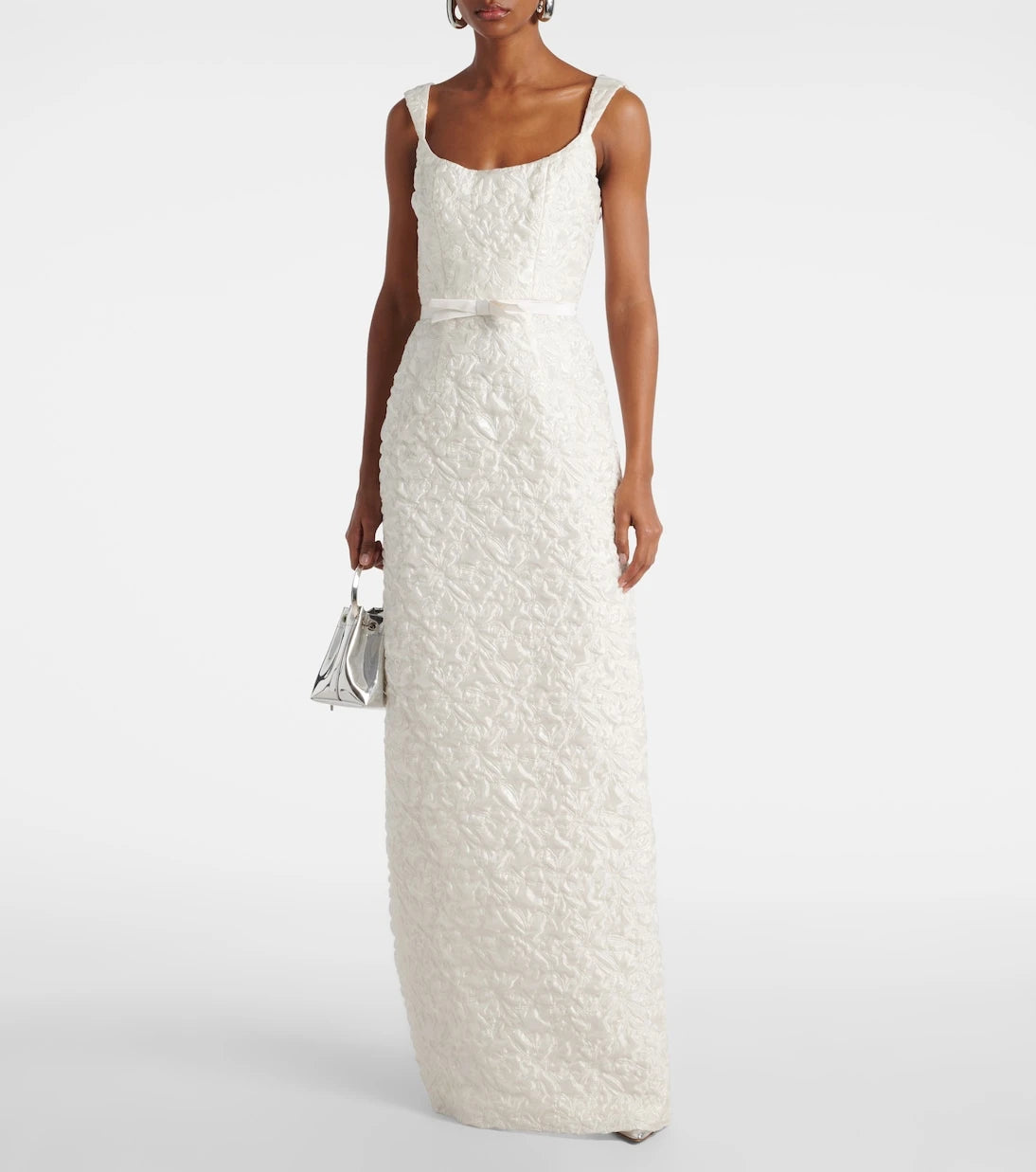 Markarian - Robin floral jacquard gown