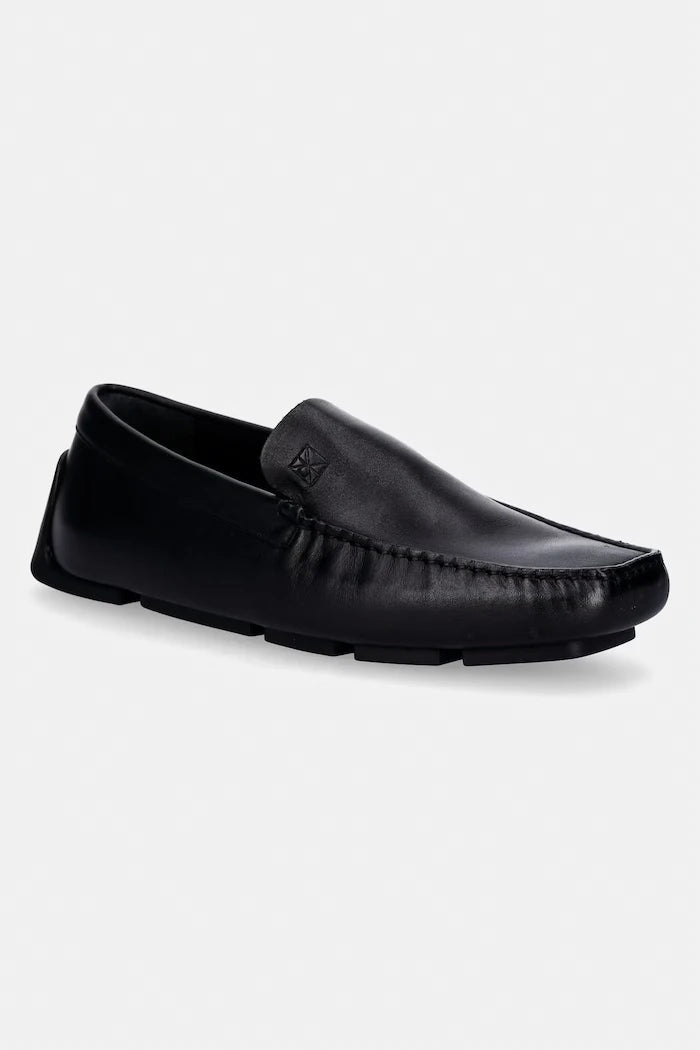 Calvin Klein мокасини мъжки кожени DRIVER PENNY EMBL LTH