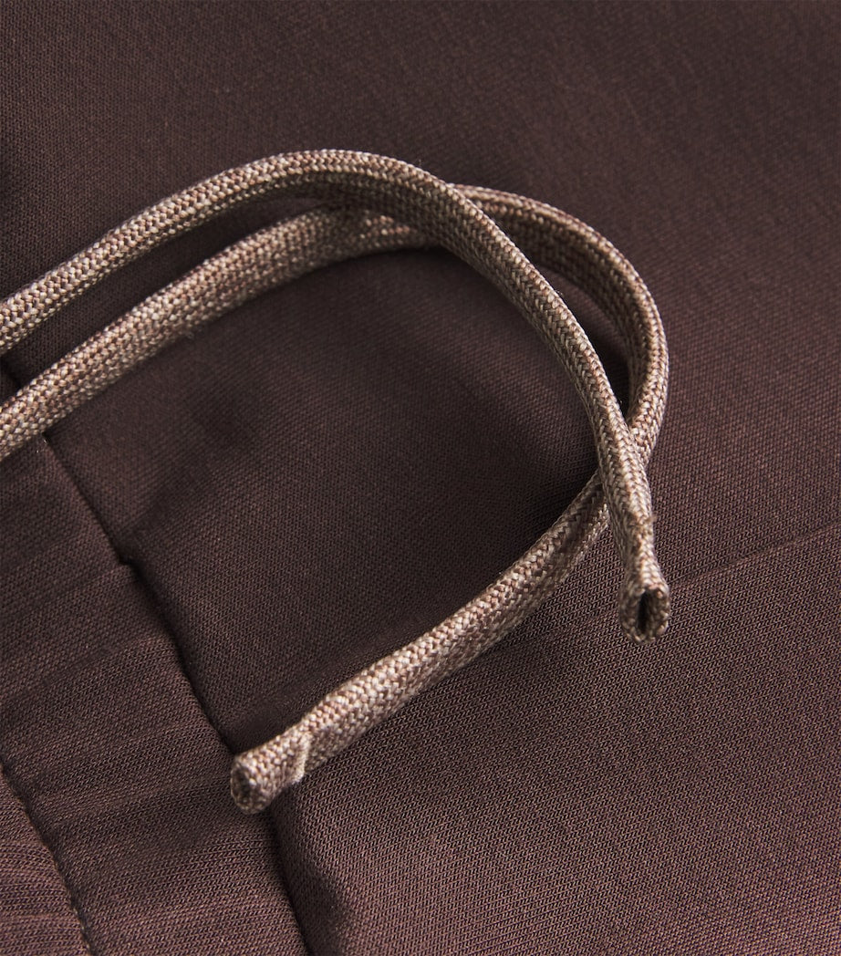 The Slim Cuff Sweatpants COFFEE BEAN