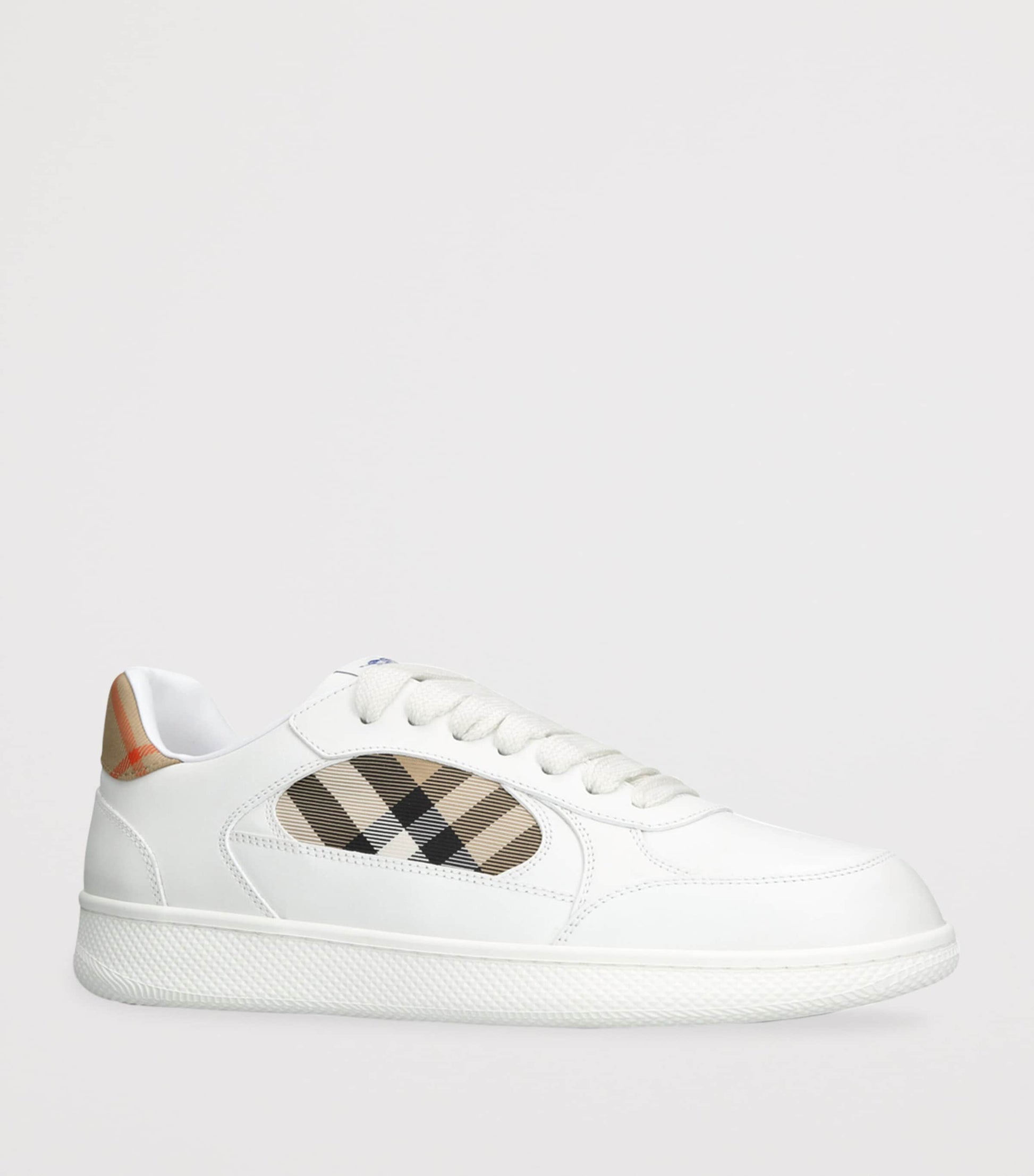 Leather Check Terrace Sneakers