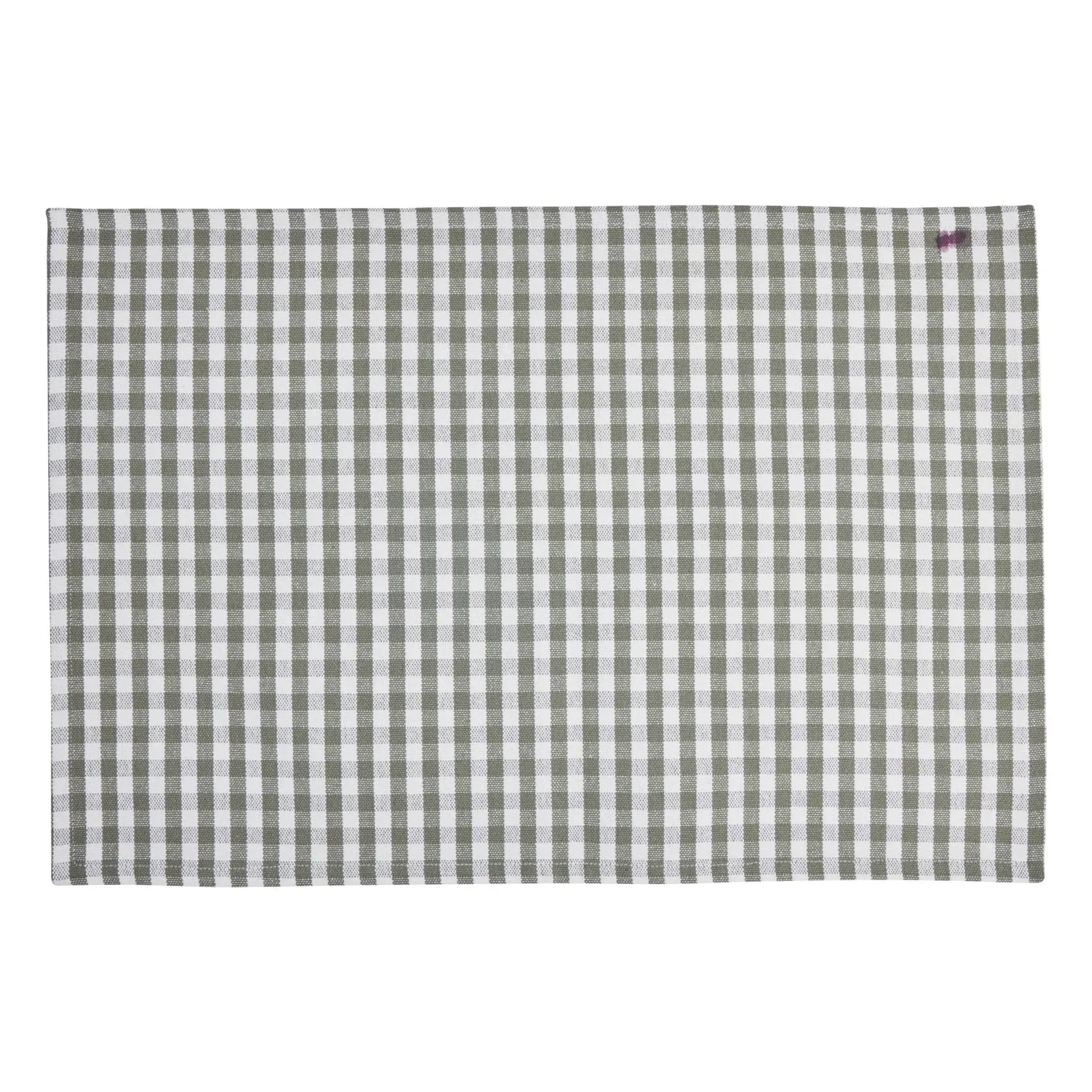 Gabrielle Paris - Vichy place mat | Khaki