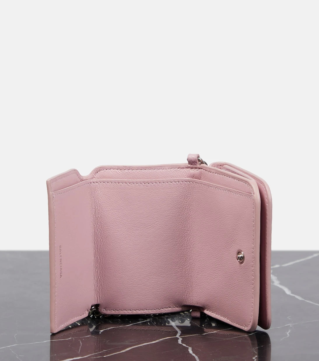 Balenciaga - محفظة كاش ميني بسلسلة