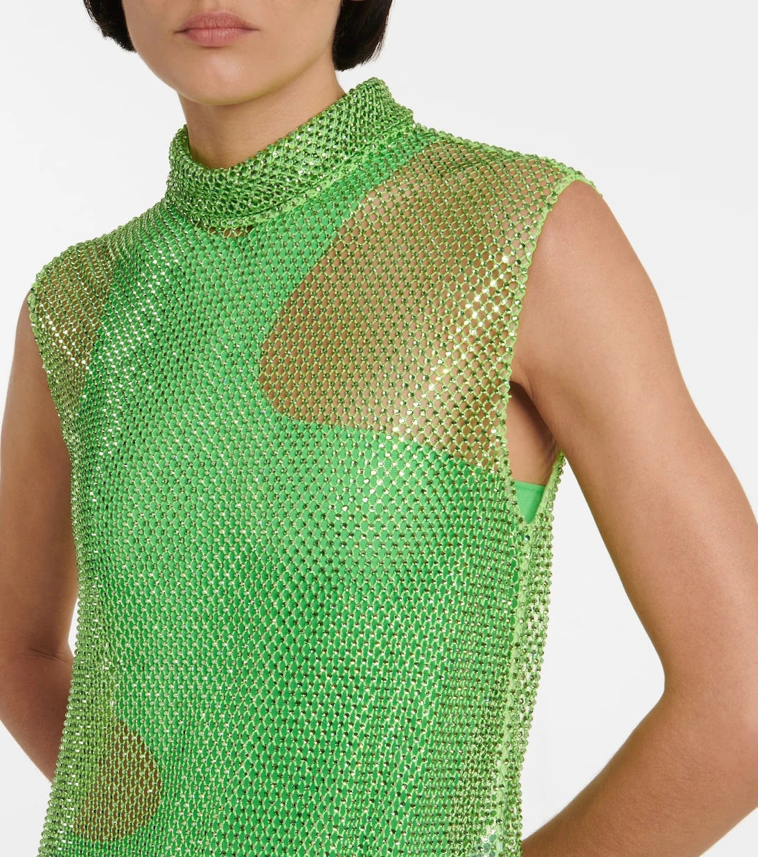 Stella McCartney - Mesh maxi dress