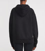 Black Organic Cotton-Blend Club Hoodie