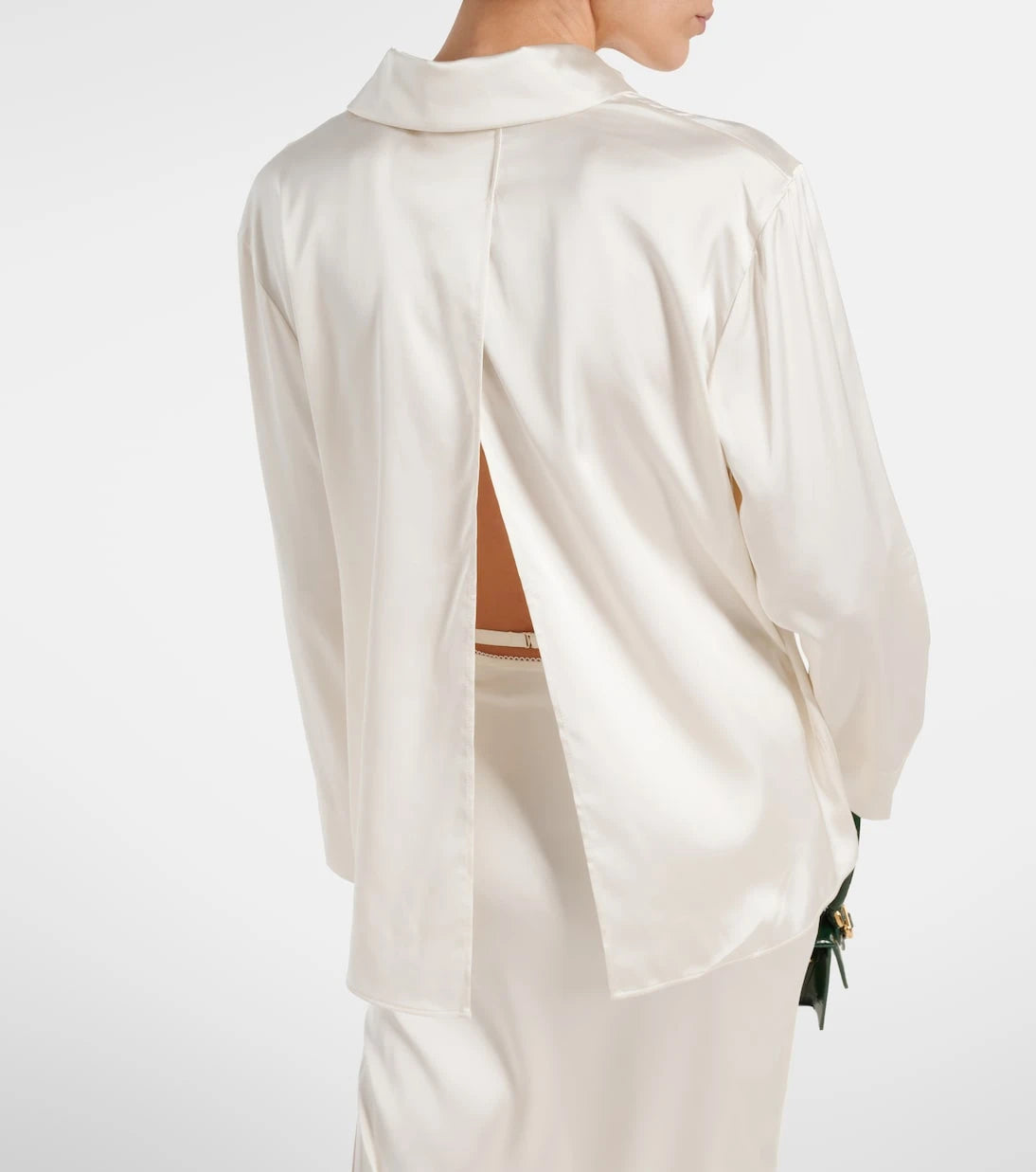 Jacquemus - La Chemise Notte satin top