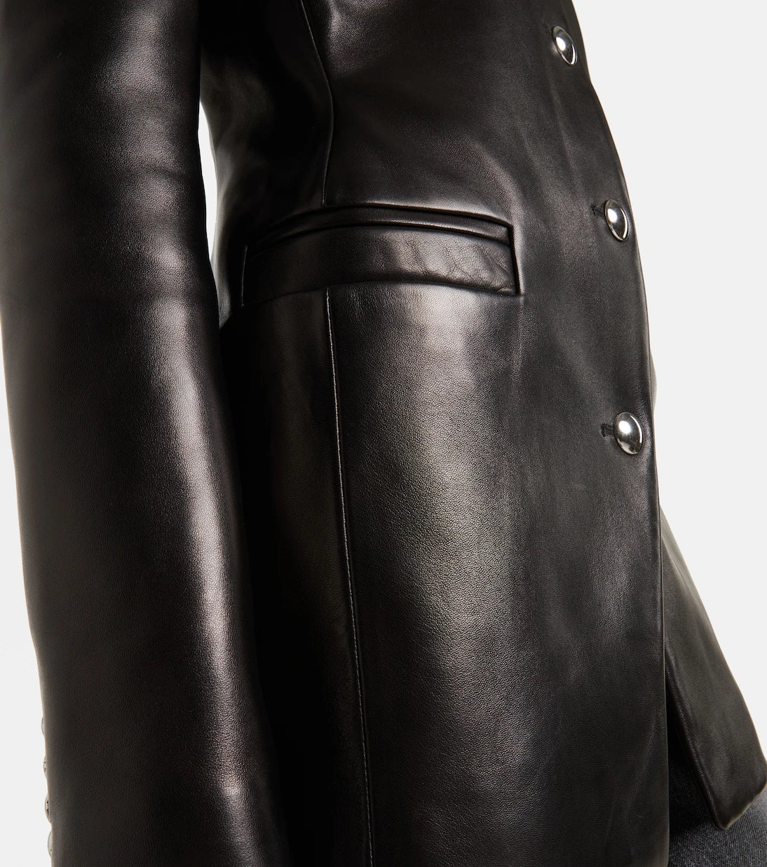 Khaite - Naran leather jacket