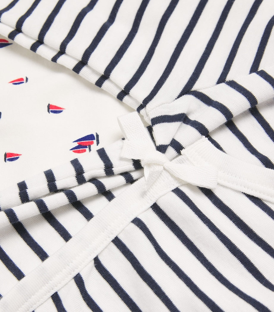 Petit Bateau Nautical Bodysuit, Top and Leggings Set (1-18 Months)