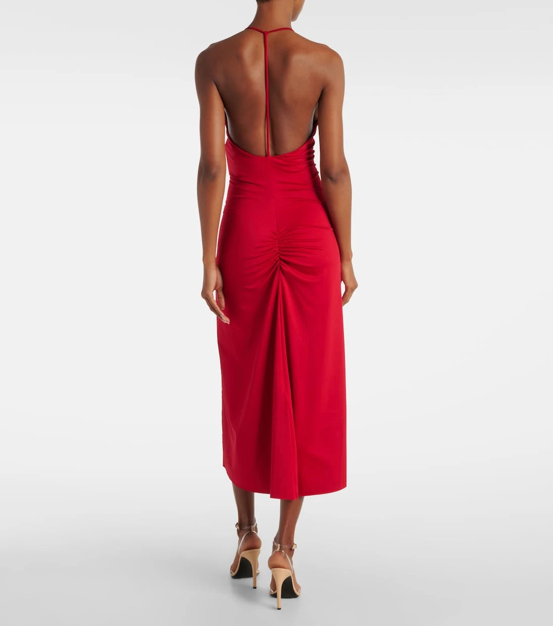 Victoria Beckham - Gathered midi dress
