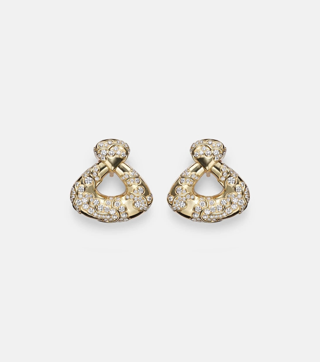 Marina B - Annec 18kt gold earrings with diamonds