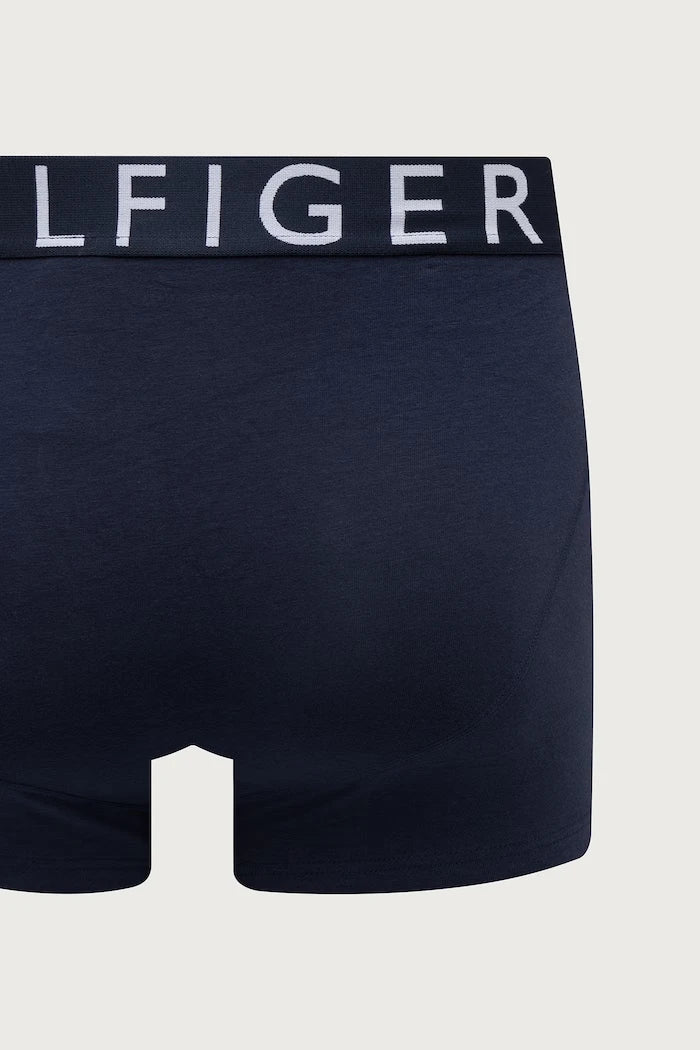 Tommy Hilfiger erkek pamuklu elastanlı dar boxer 3'lü
