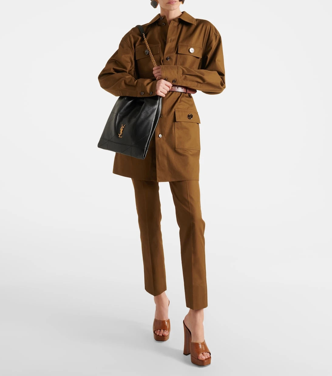 Saint Laurent - Jamie Pochon leather shoulder bag