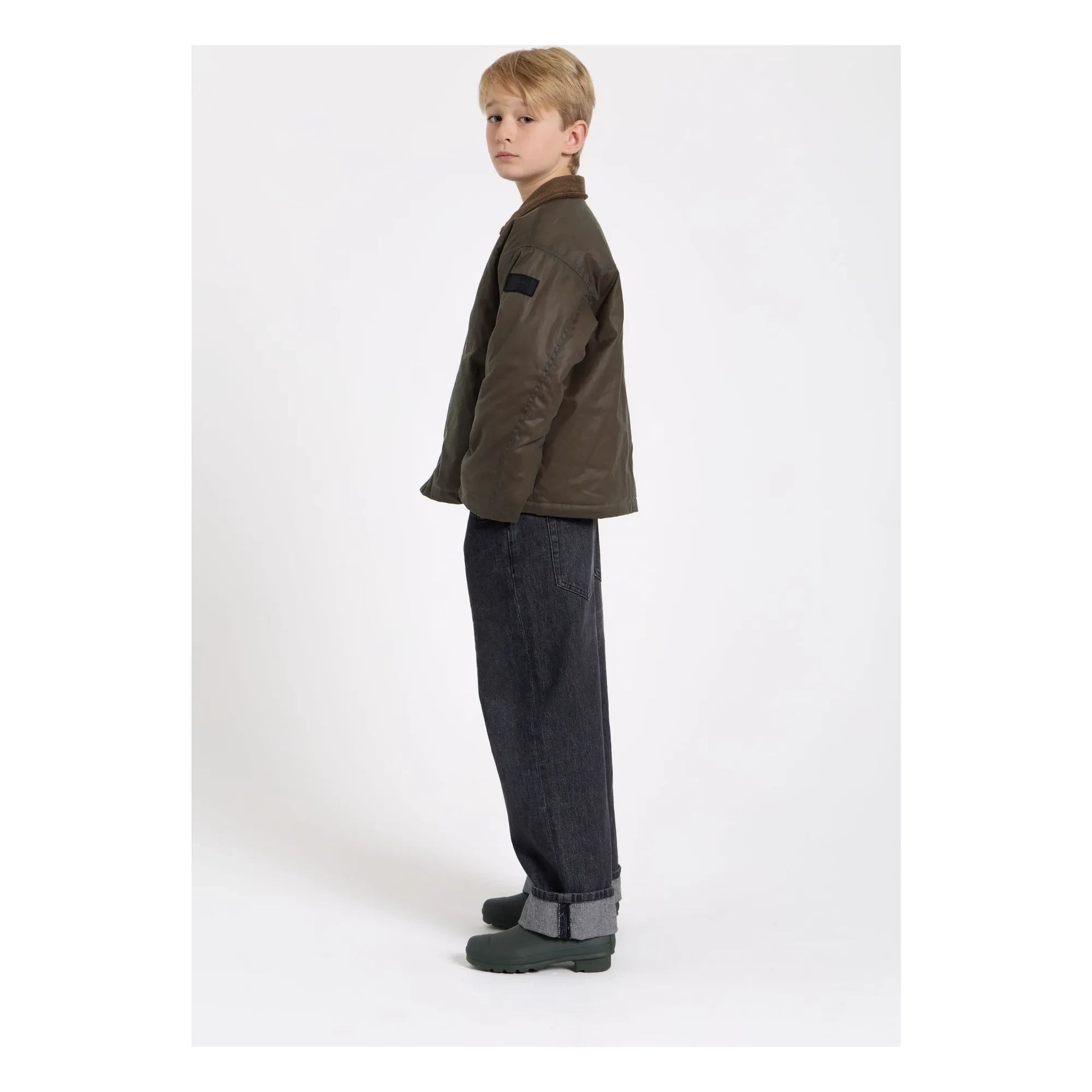 Finger in the nose - Clark Oiled Canvas Jacket | Khaki