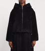 Max Mara Black Reversible Quilted Jacket