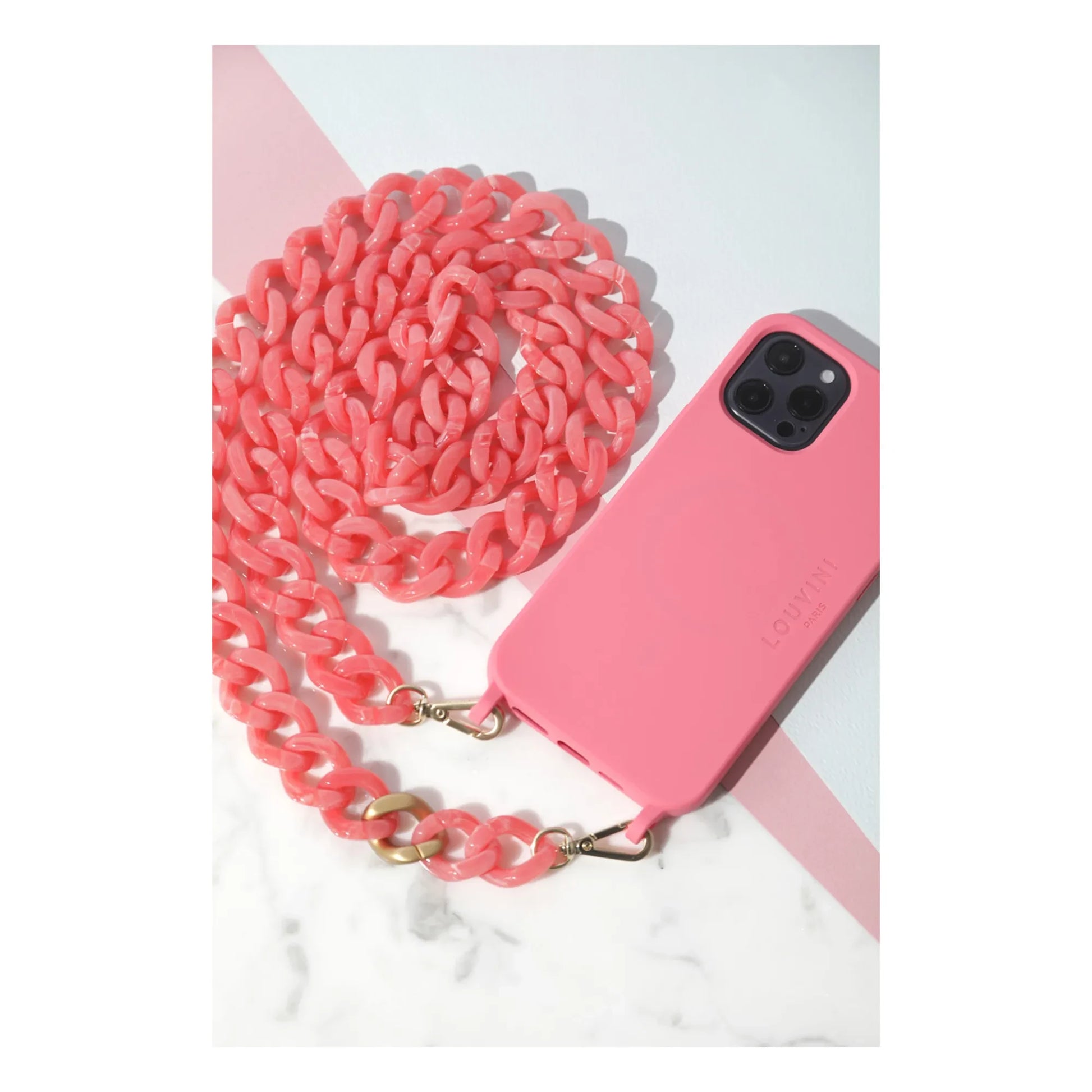 Louvini - Milo Recyclable Plastic MagSafe Phone Case | Pink