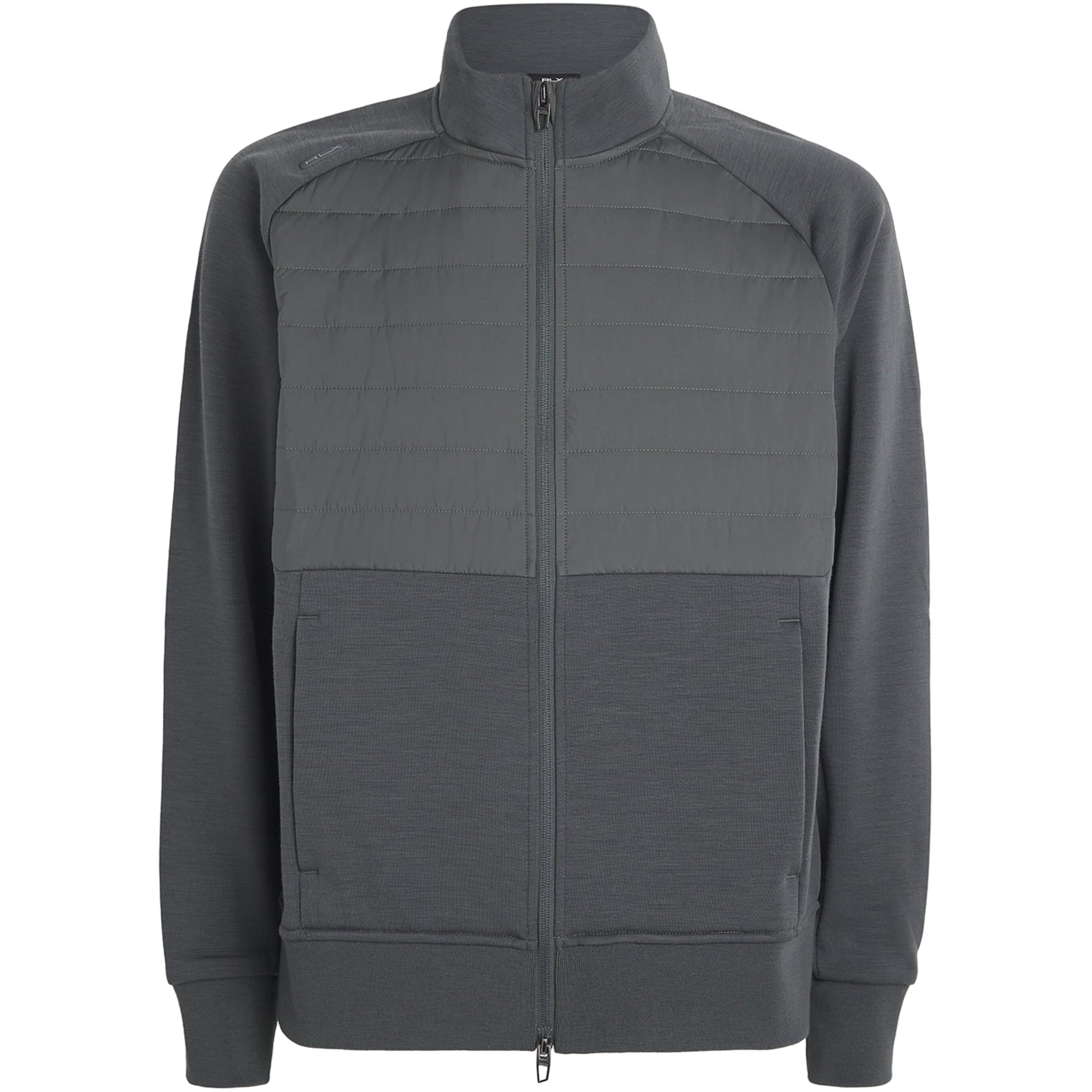 RLX Ralph Lauren Grey Hybrid High-Neck Jacket