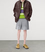 LOEWE Cotton Tailored Anagram Shorts