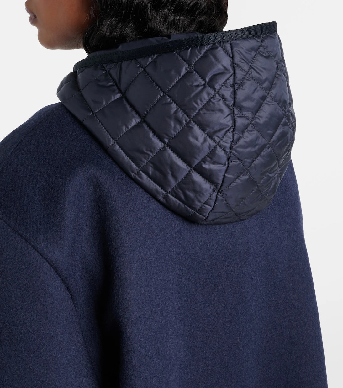 Moncler - Yün karışımı pelerin