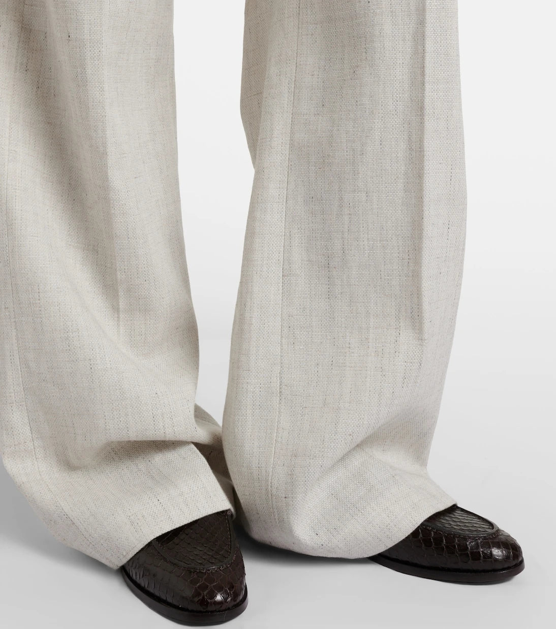 Joseph - Arven linen and cotton straight pants