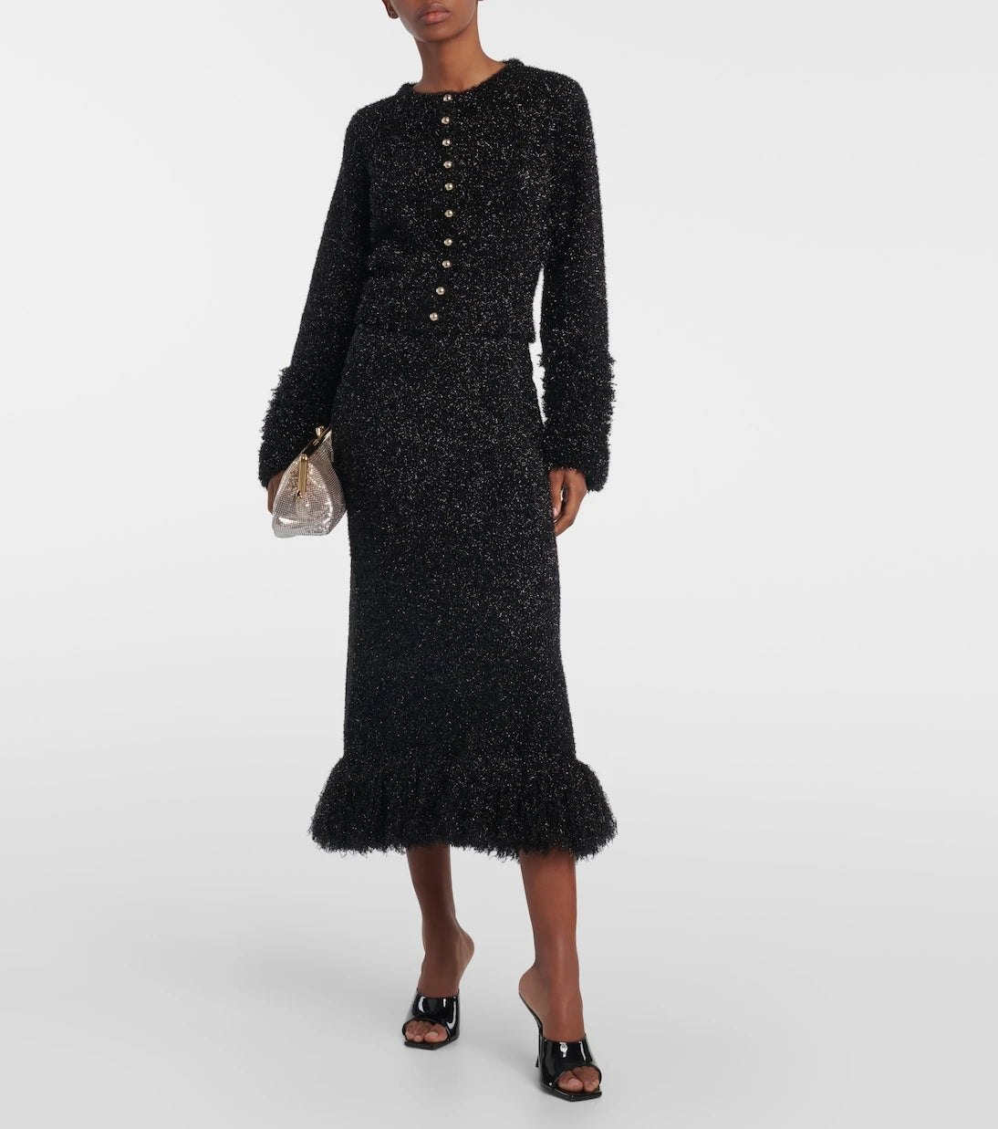 Rabanne - Cropped cardigan