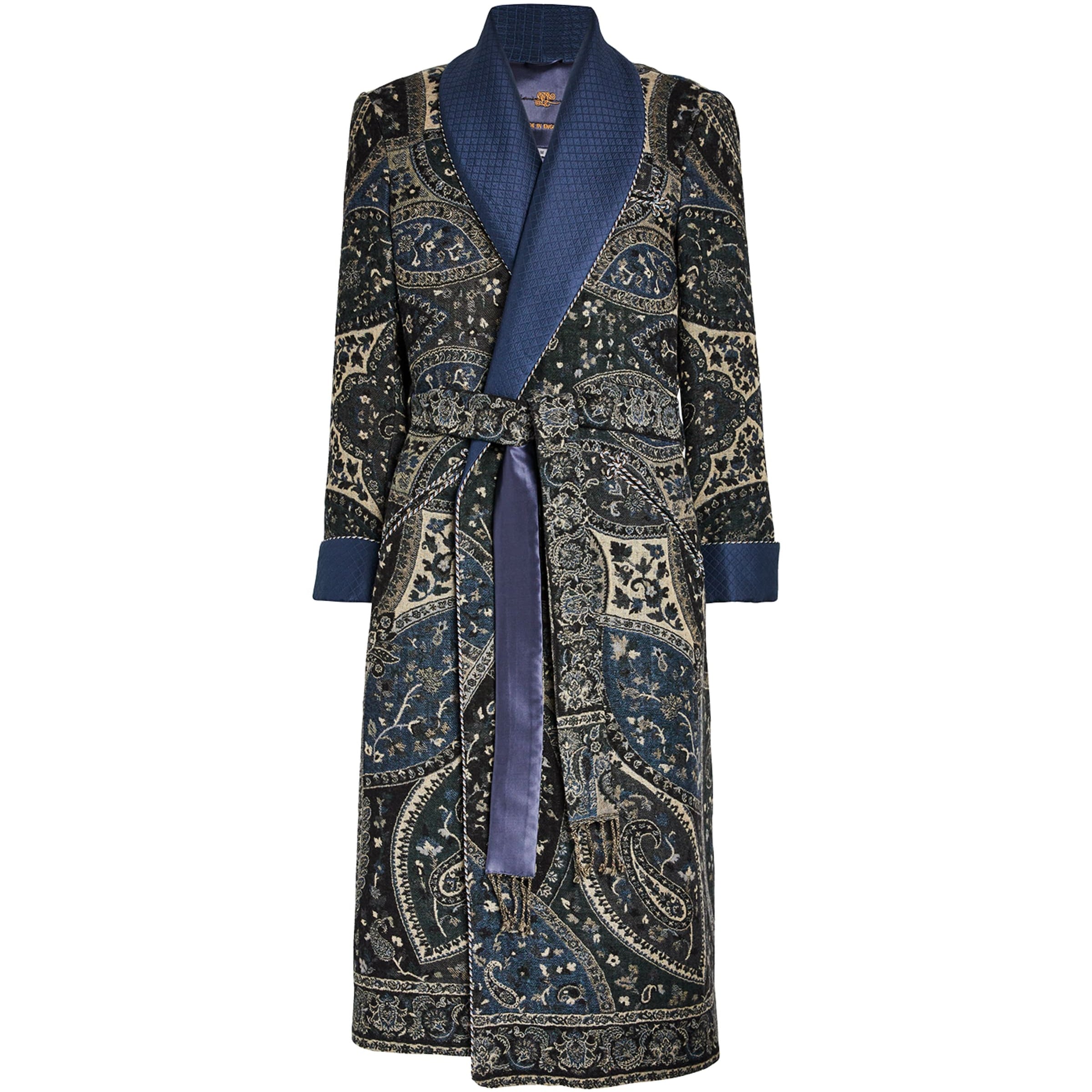 Paisley Jacquard Dressing Gown