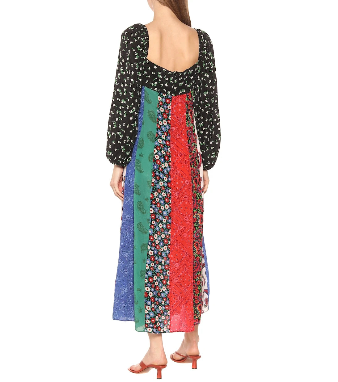 Rixo - Ivy printed silk dress