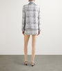 Dolce & Gabbana Multi Tweed Check Mini Skirt