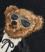 Wool-Blend Ralph & Ricky Tuxedo Polo Bear Rollneck Sweater BLACK