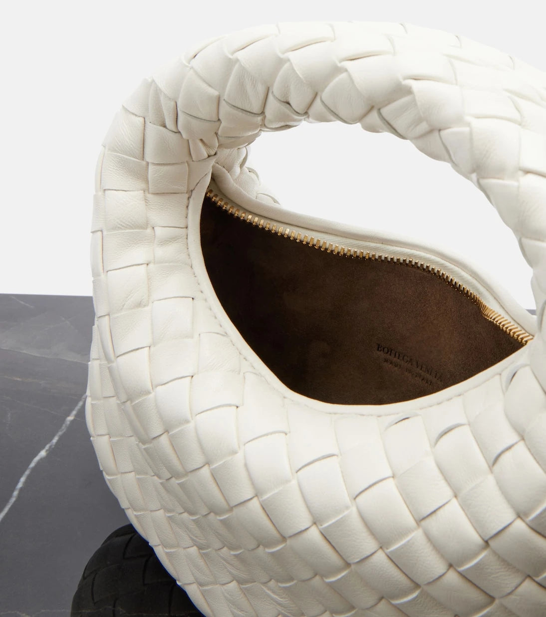 Bottega Veneta - Veneta Baby leather top-handle bag