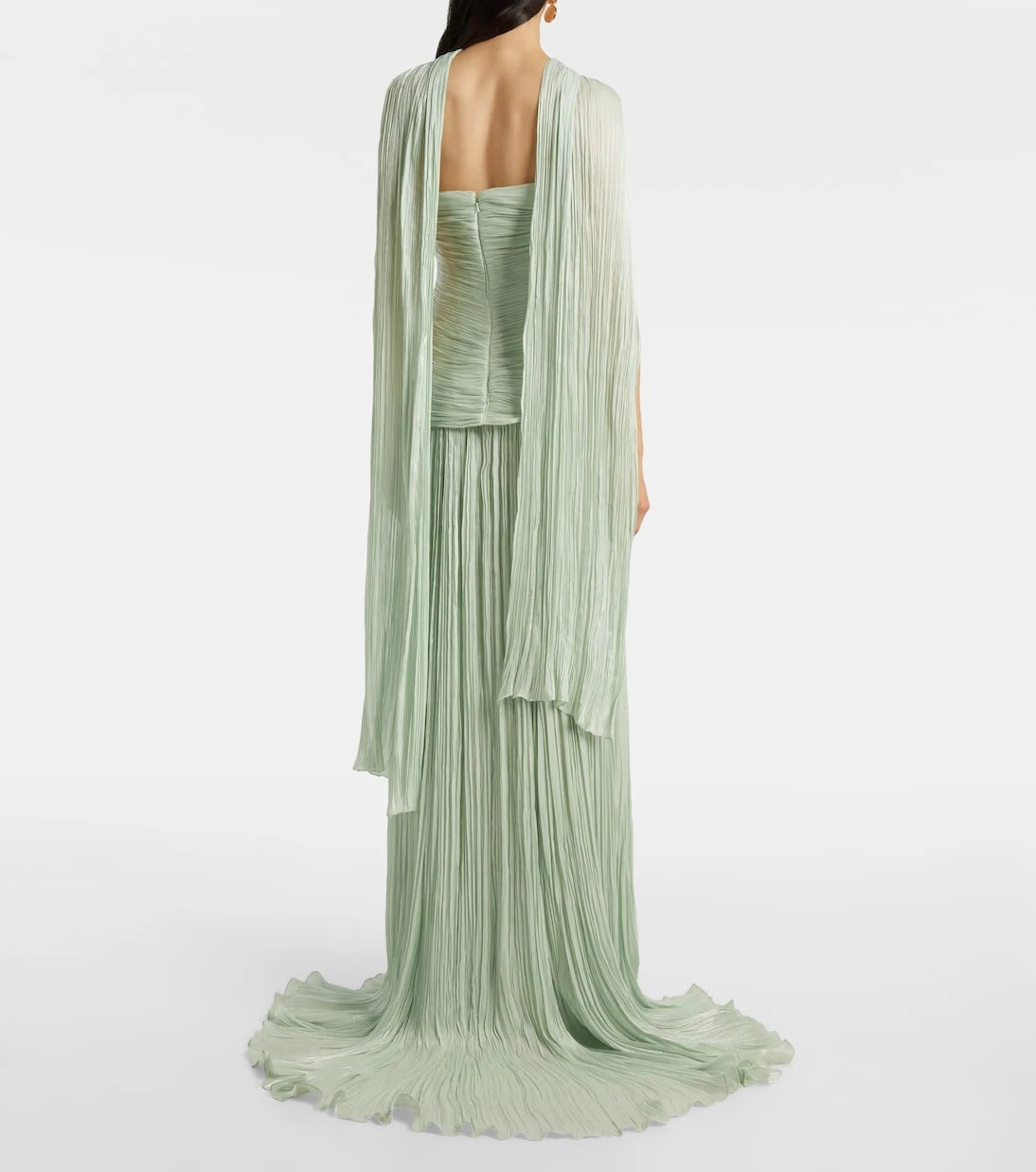 Marmar Halim - Peplum ruched gown