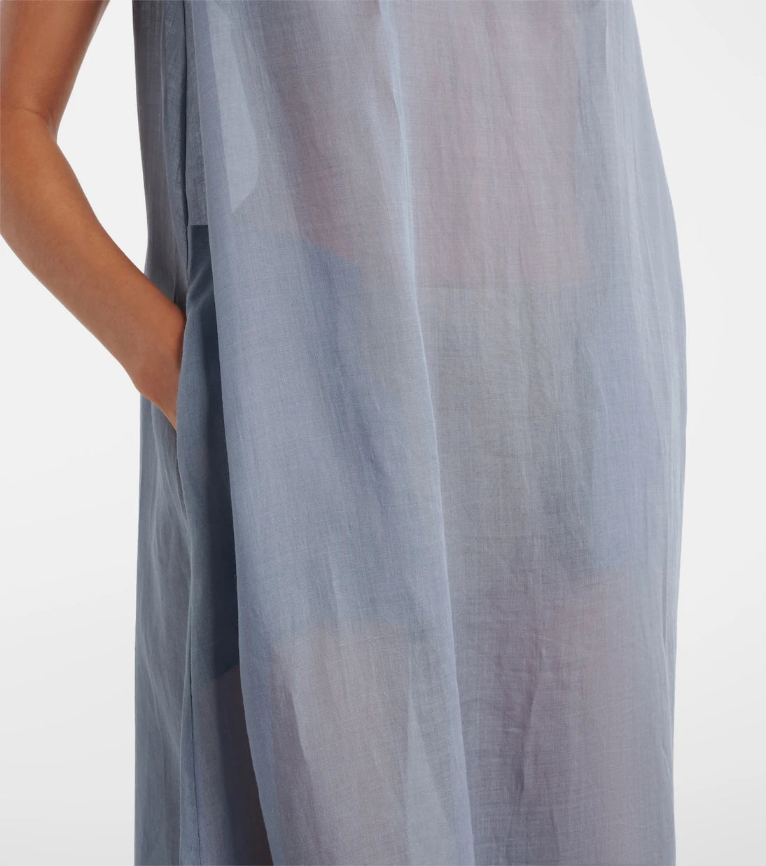 Leset - Niko ramie maxi dress