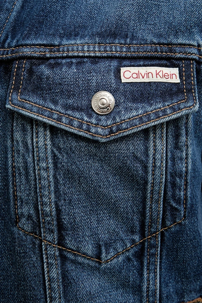 Calvin Klein Jeans дънково яке мъжко от памук