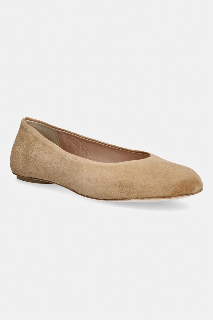 Weekend Max Mara балеринки от велур