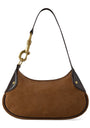 Mulberry Small Suede Hackney Shoulder Bag