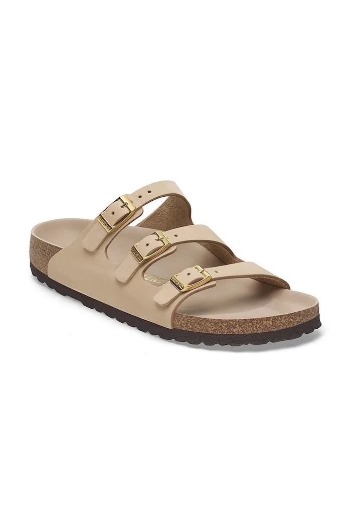 Чехли от набук Birkenstock Florida HEX