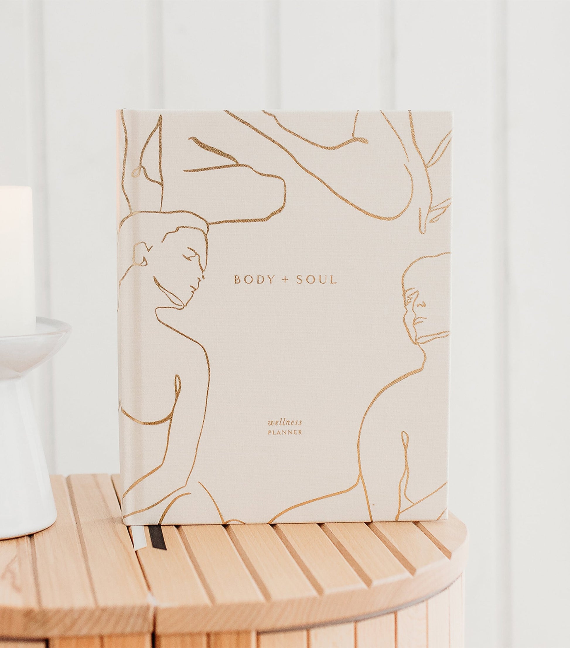Blush and Gold Body + Soul Wellness Journal & Planner