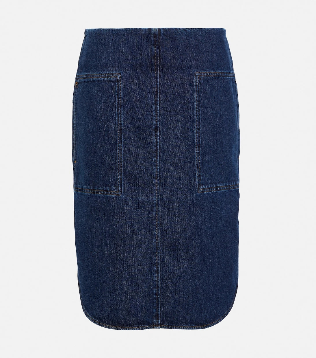 Toteme - Denim midi skirt