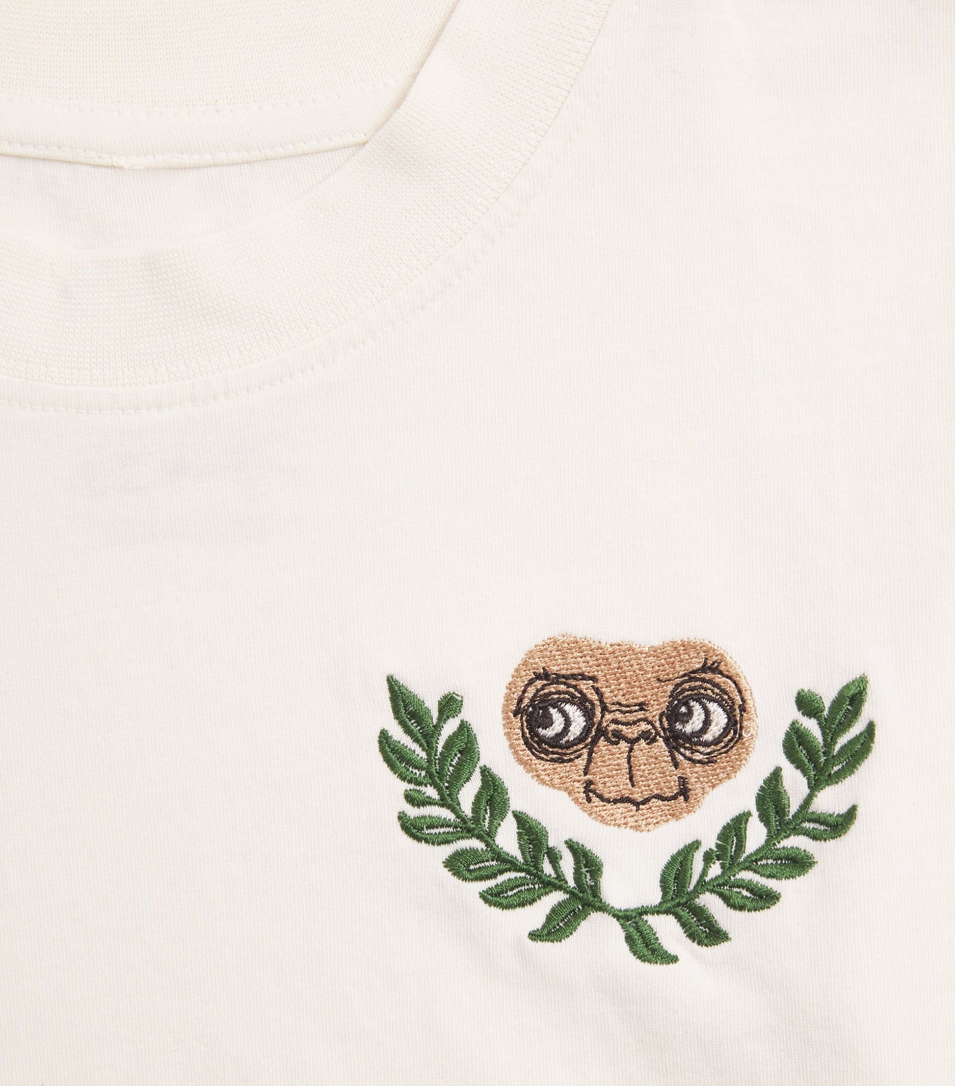 Mini Rodini x E.T. Organic Cotton Embroidered T-Shirt (3-11 Years)