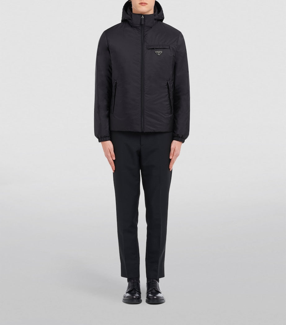 Prada Black Re-Nylon Puffer Jacket