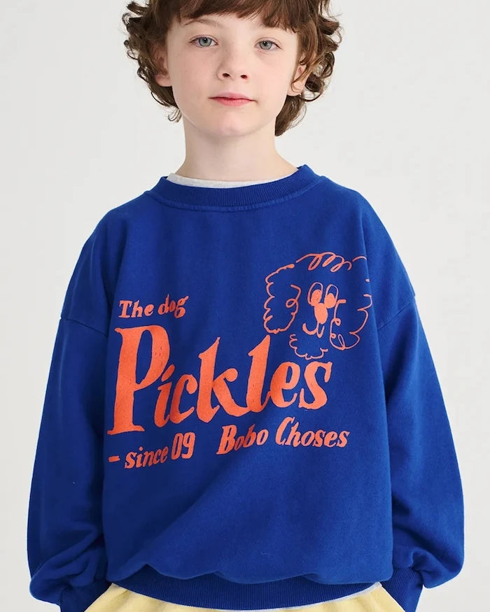 Bobo Choses Pickles The Dog Çocuk Sweatshirt
