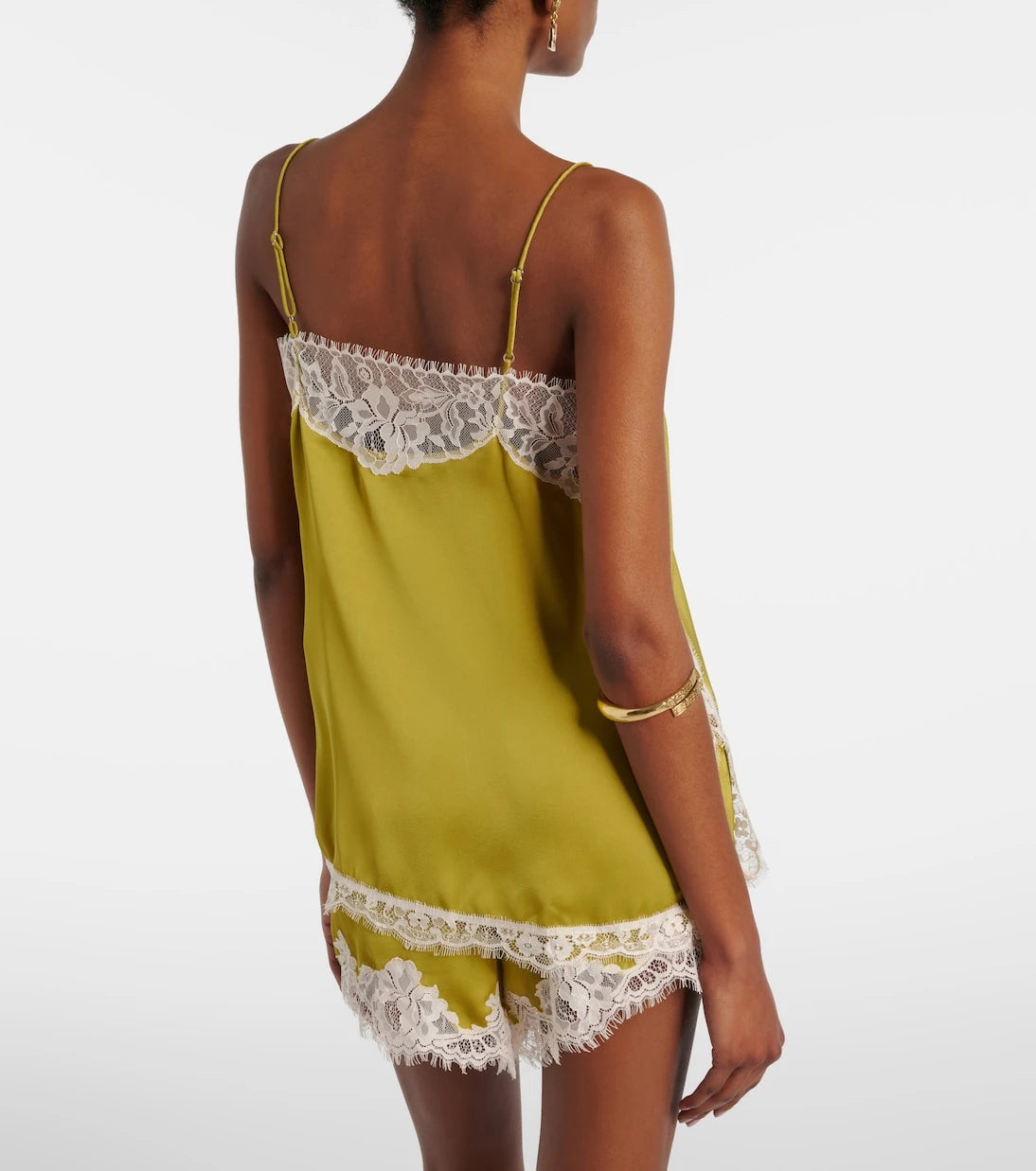 Faithfull - Hanna lace-trimmed satin camisole
