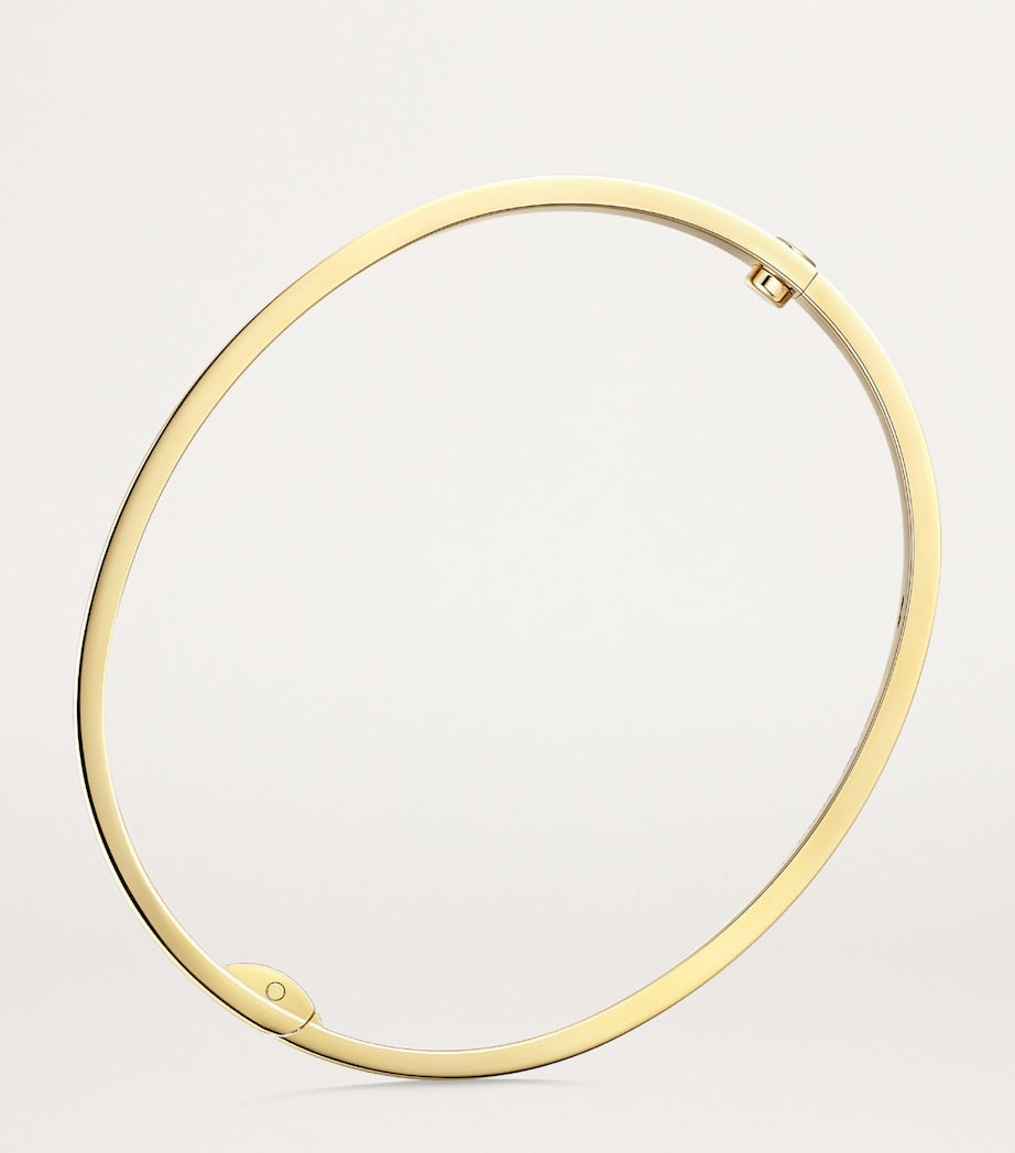 Cartier LOVE Classic Yellow Gold Bracelet - Single-Screw Closure