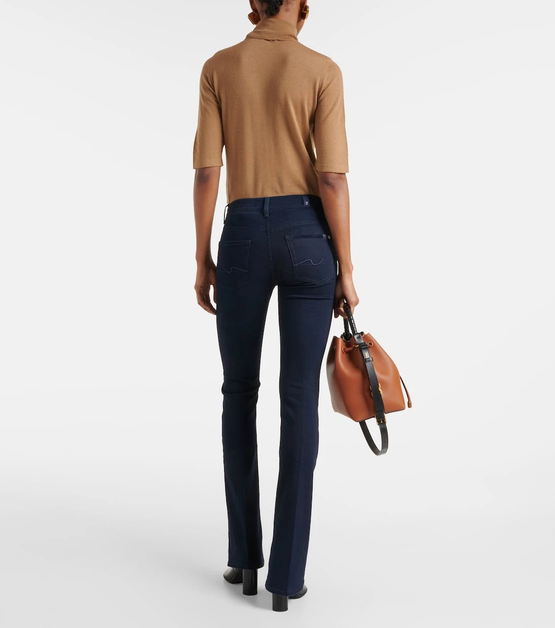 7 For All Mankind - Mid-rise bootcut jeans